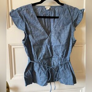 🌻Blue Denim Women's Top